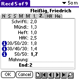 Lehrertools f&uuml;r den Palm